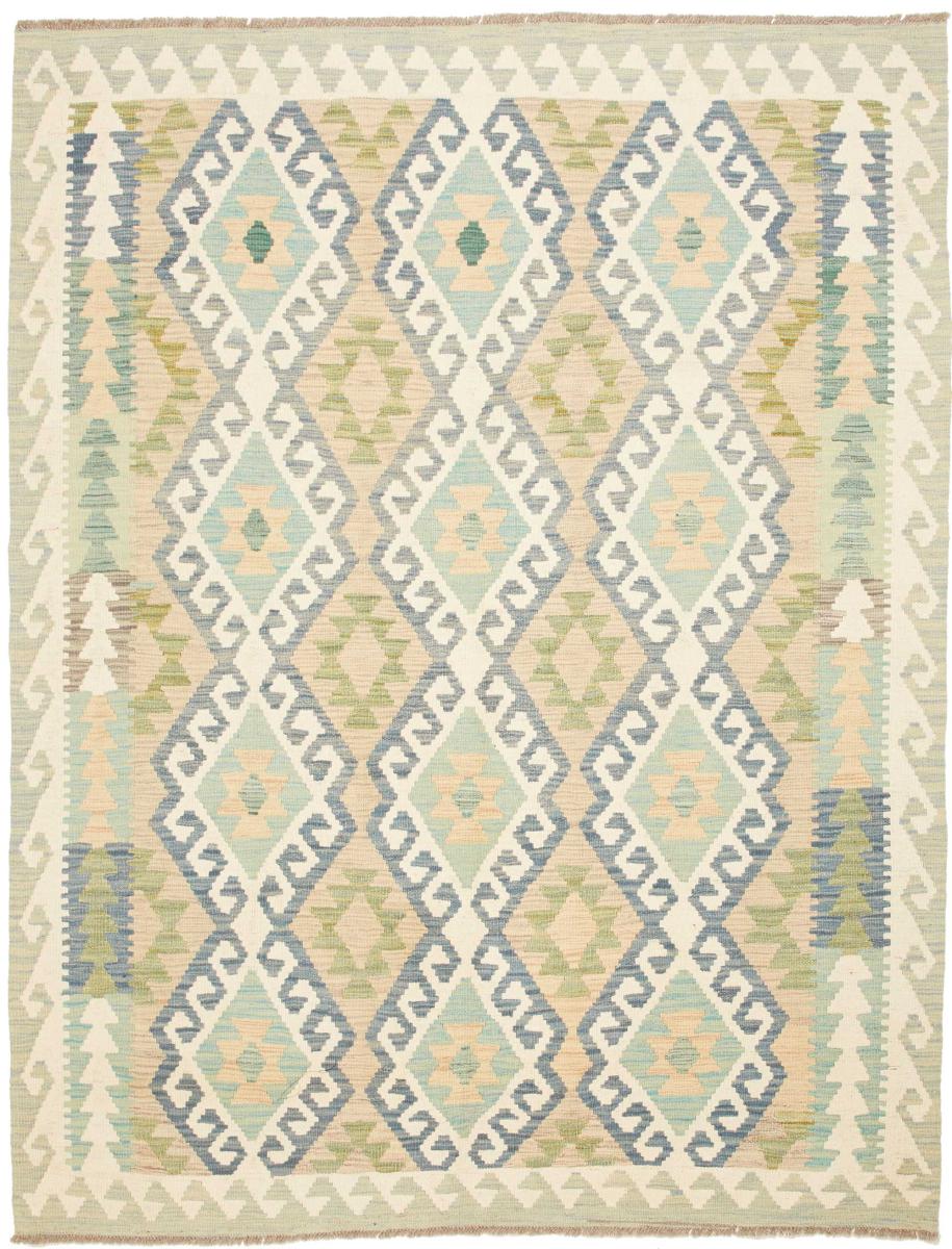 Afghaans tapijt Kilim Afghan 198x155 198x155, Perzisch tapijt Handgeweven