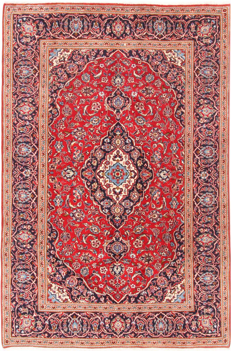 Perzsa szőnyeg Kashan 9'10"x6'6" 9'10"x6'6", Perzsa szőnyeg Kézzel csomózva