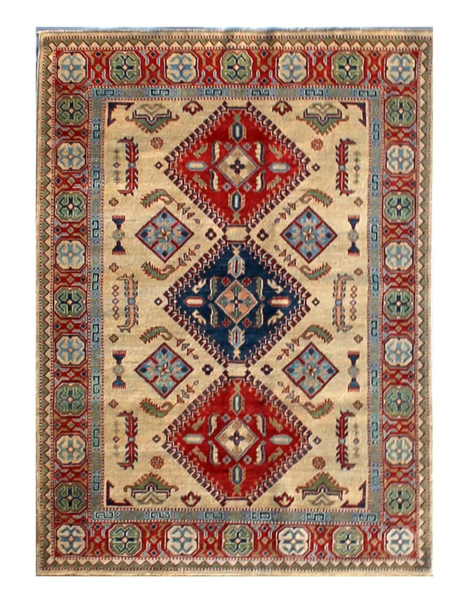 Afghanska mattan Kazak Ghazni 234x167 234x167, Persisk matta Knuten för hand