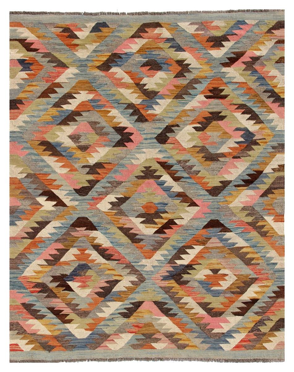 Afghan rug Kilim Afghan Heritage 6'5"x4'9" 6'5"x4'9", Persian Rug Woven by hand