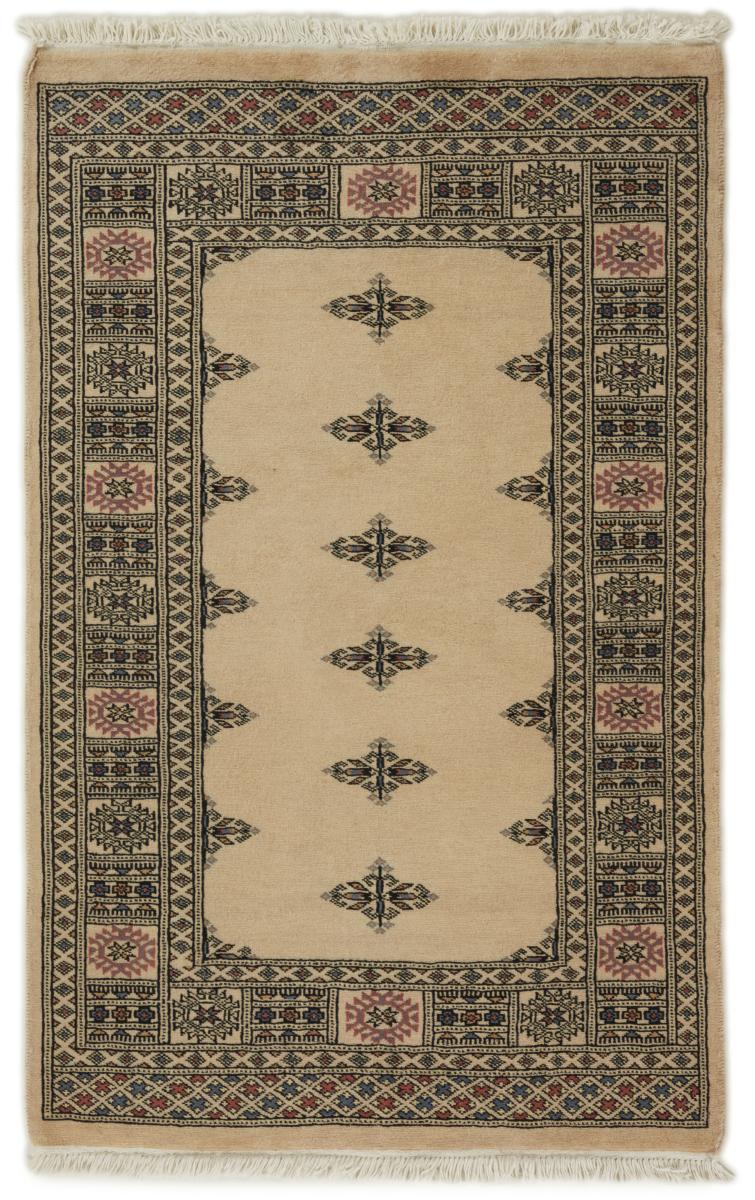Pakistanischer Teppich Pakistan Buchara 2ply 147x91 147x91, Perserteppich Handgeknüpft