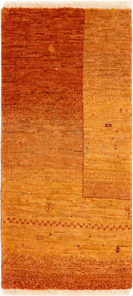 Tapis persan Persan Gabbeh Loribaft Essence 88x41 88x41, Tapis persan Noué à la main