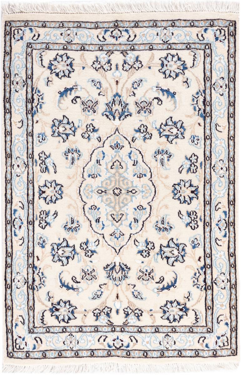 Περσικό χαλί Nain 9La 92x63 92x63, Περσικό χαλί Οι κόμποι έγιναν με το χέρι