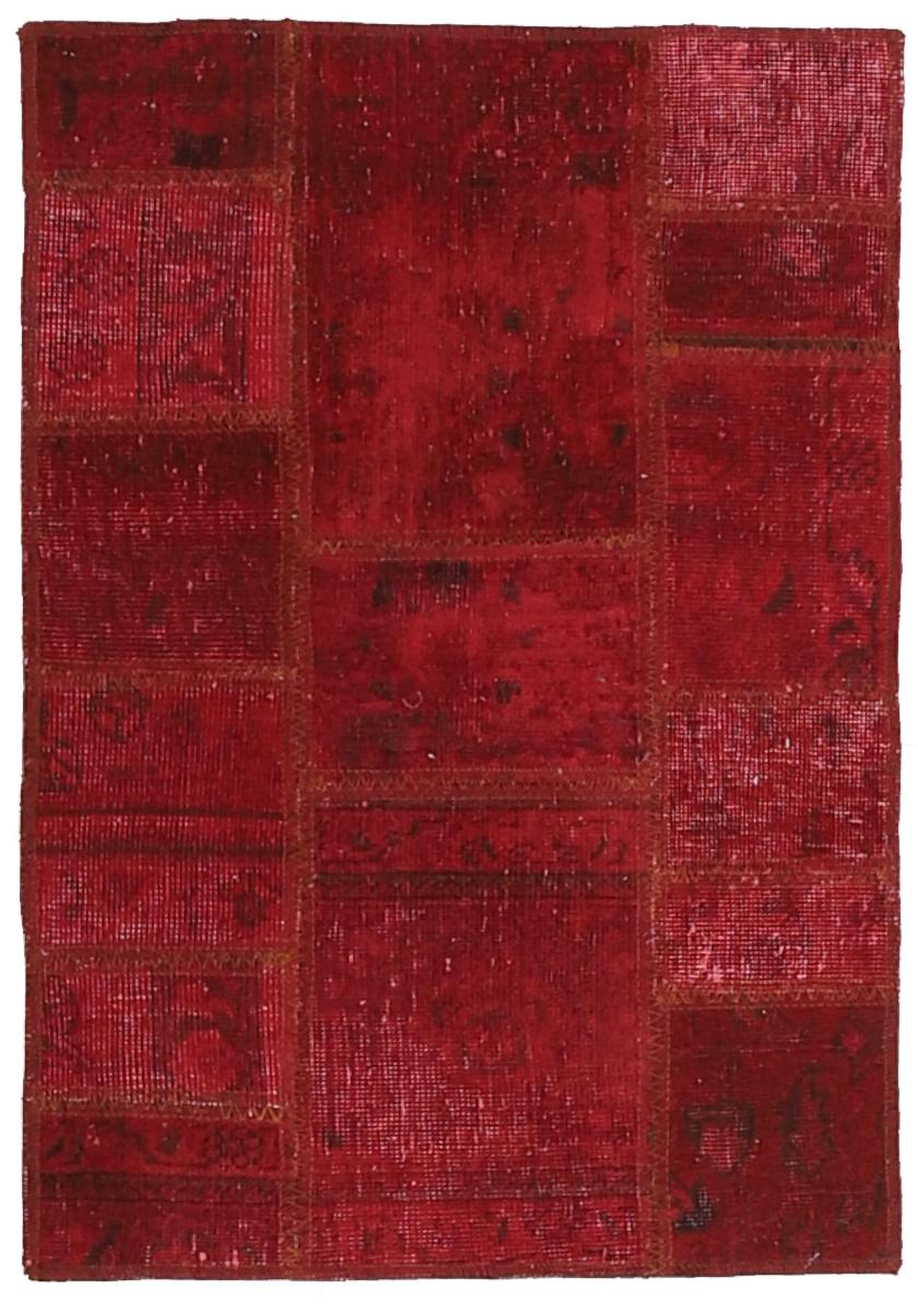 Perzisch tapijt Patchwork 91x63 91x63, Perzisch tapijt Handgeknoopte