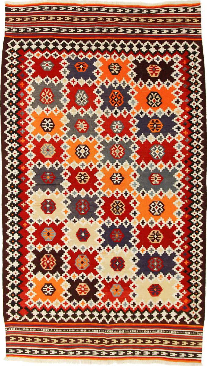 Tapete persa Kilim Fars Ghashghai 283x174 283x174, Tapete persa Tecido à mão