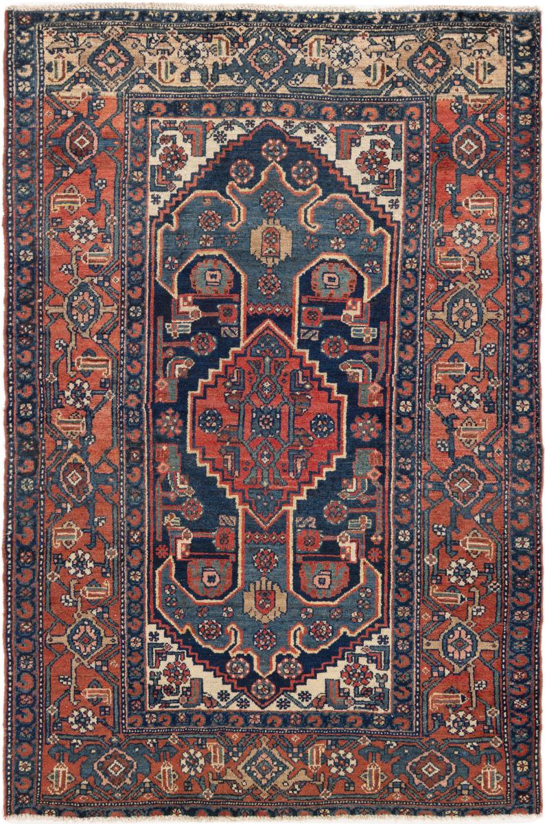 Perzisch tapijt Sandjan Antiek 191x123 191x123, Perzisch tapijt Handgeknoopte
