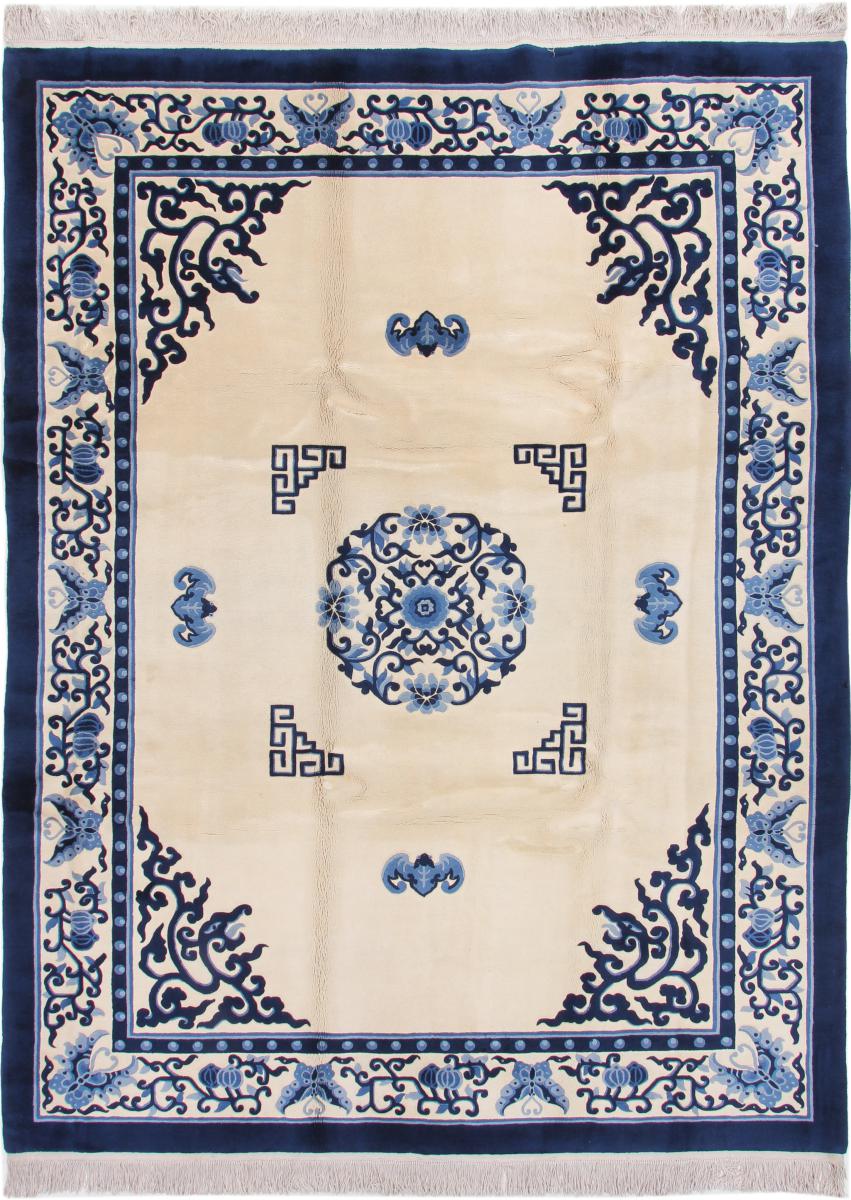 Chinese rug China Peking Antique 12'0"x9'1" 12'0"x9'1", Persian Rug Knotted by hand