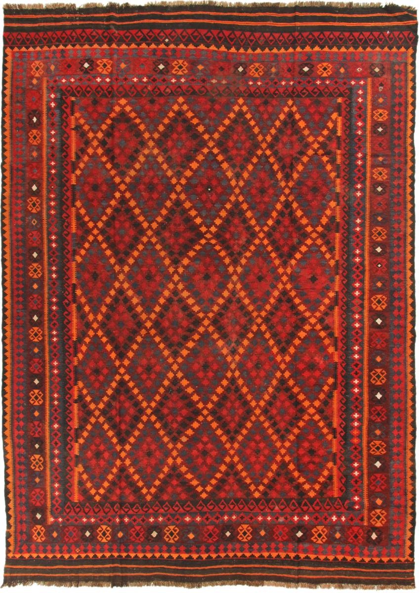 Tapete afegão Kilim Afegão Antigo 365x266 365x266, Tapete persa Tecido à mão