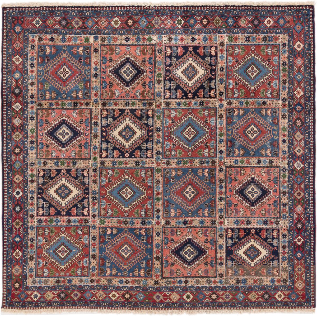 Persian Rug Yalameh 194x198 194x198, Persian Rug Knotted by hand