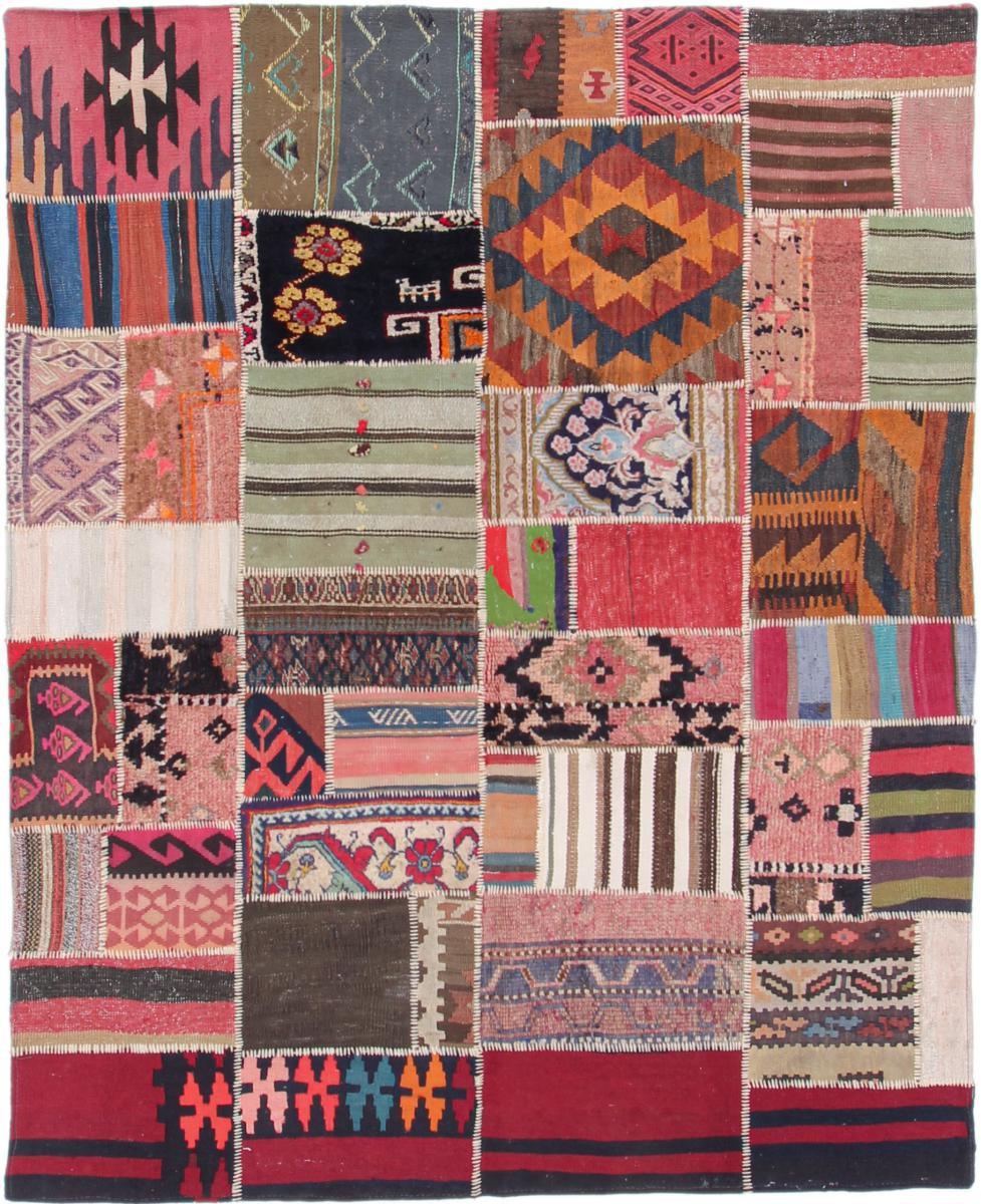 Perzsa szőnyeg Kilim Patchwork 202x163 202x163, Perzsa szőnyeg szőttesek