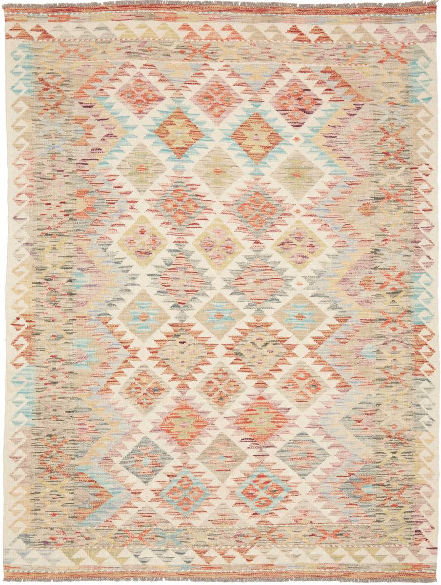 Afghan rug Kilim Afghan 6'6"x4'11" 6'6"x4'11", Persian Rug Woven by hand