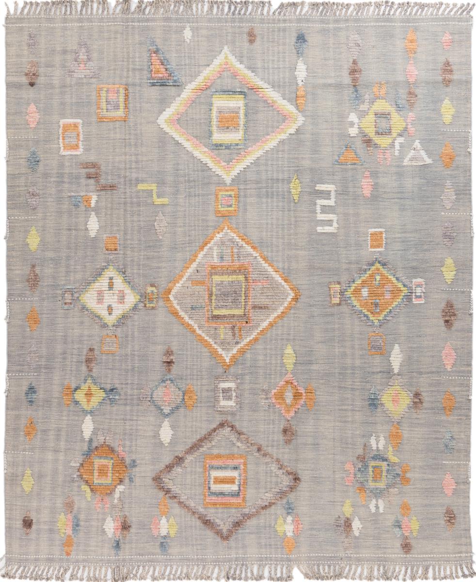 Covor afgan Chilim Afghan Berber Design 298x246 298x246, Covor persan Lucrate de mână