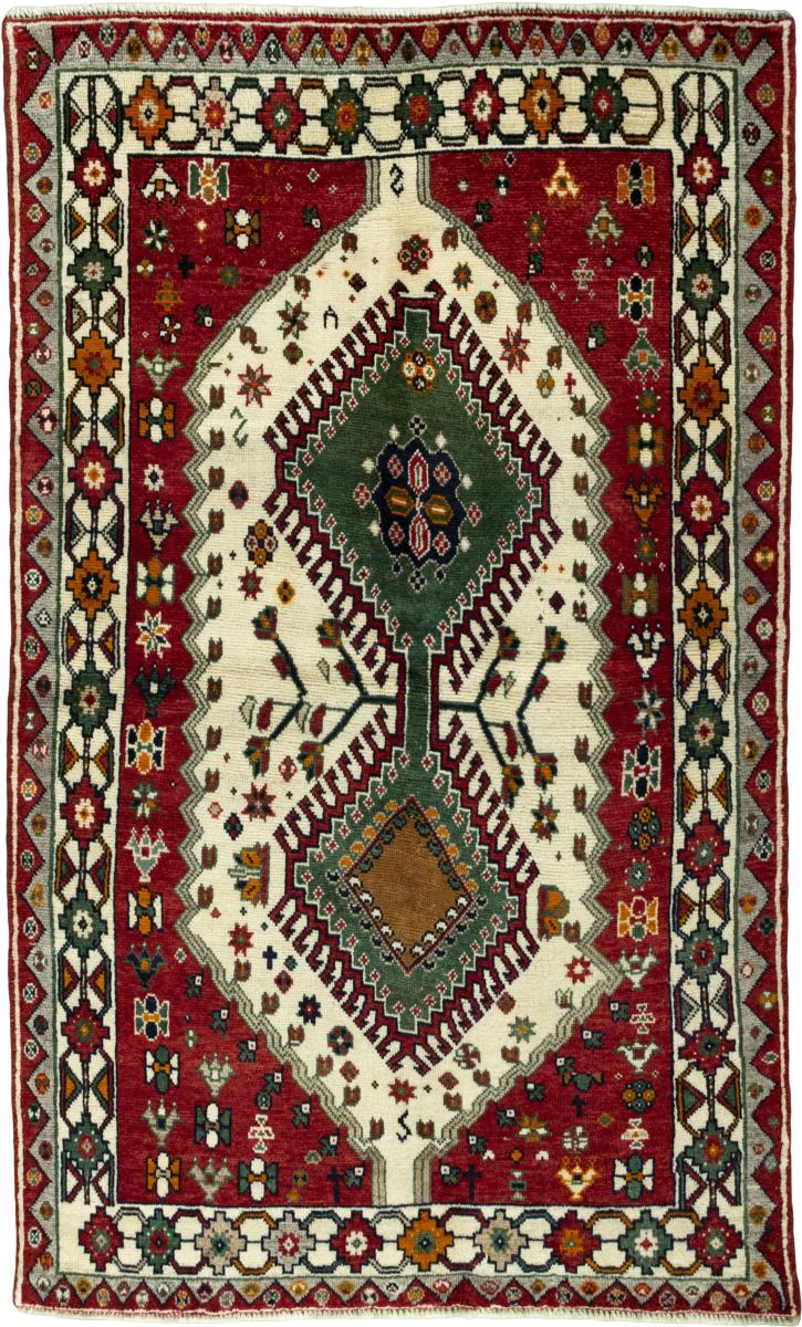 Persian Rug Persian Gabbeh Ghashghai 206x122 206x122, Persian Rug Knotted by hand
