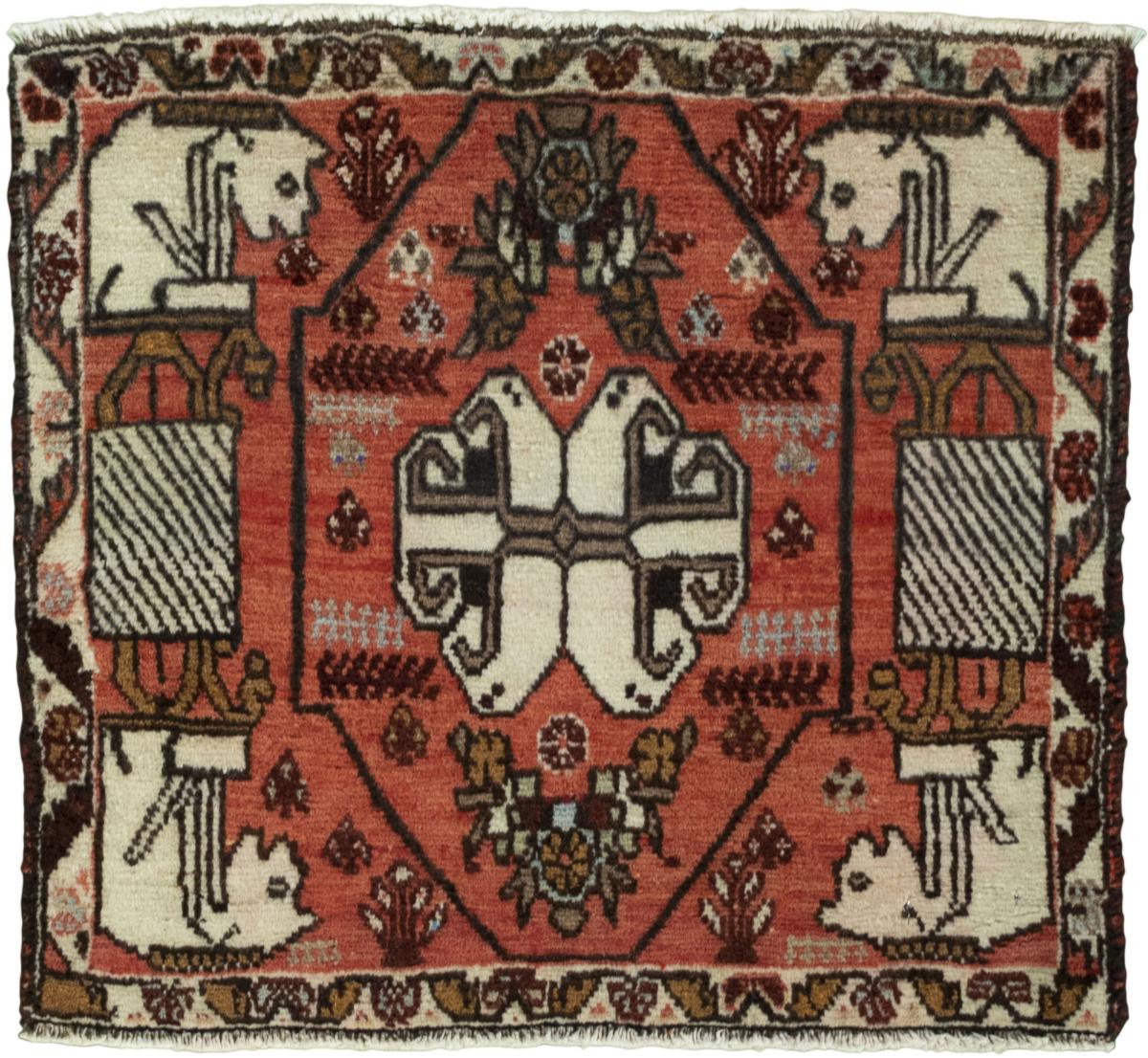 Persian Rug Shiraz 56x61 56x61, Persian Rug Knotted by hand