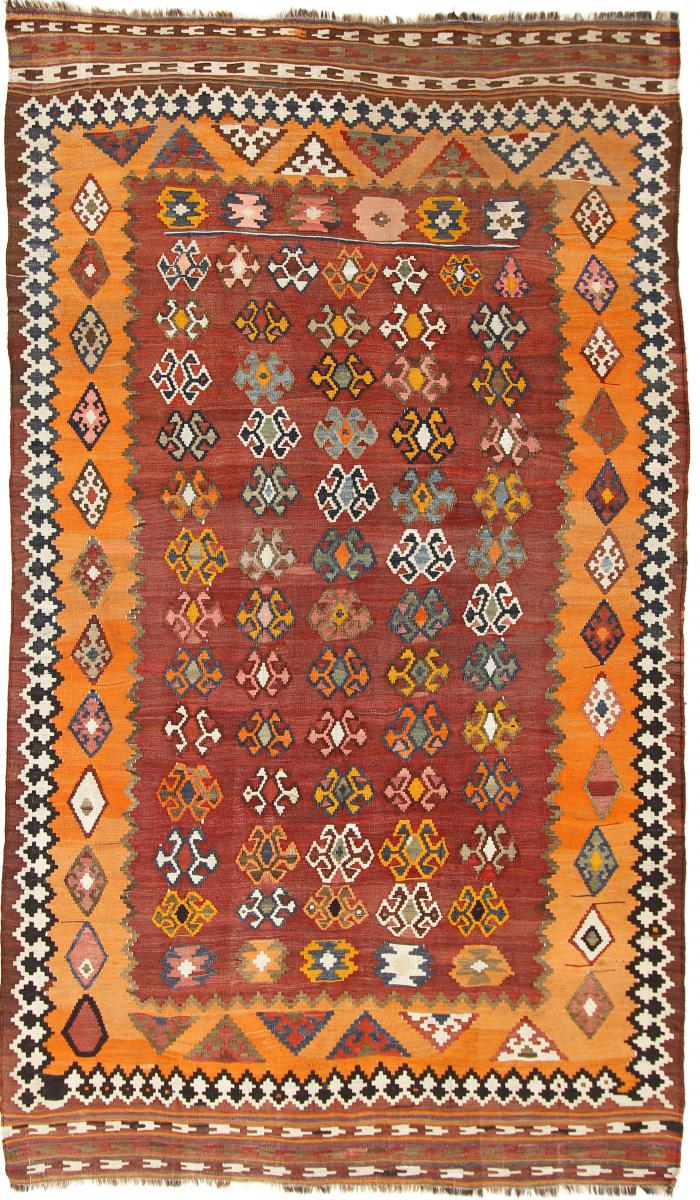 Tapete persa Kilim Fars Ghashghai 288x160 288x160, Tapete persa Tecido à mão