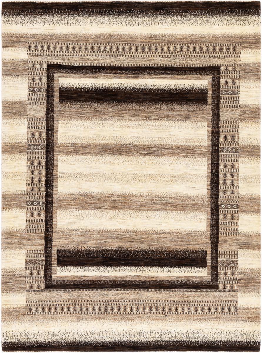 Tapis persan Persan Gabbeh Loribaft Essence 204x153 204x153, Tapis persan Noué à la main