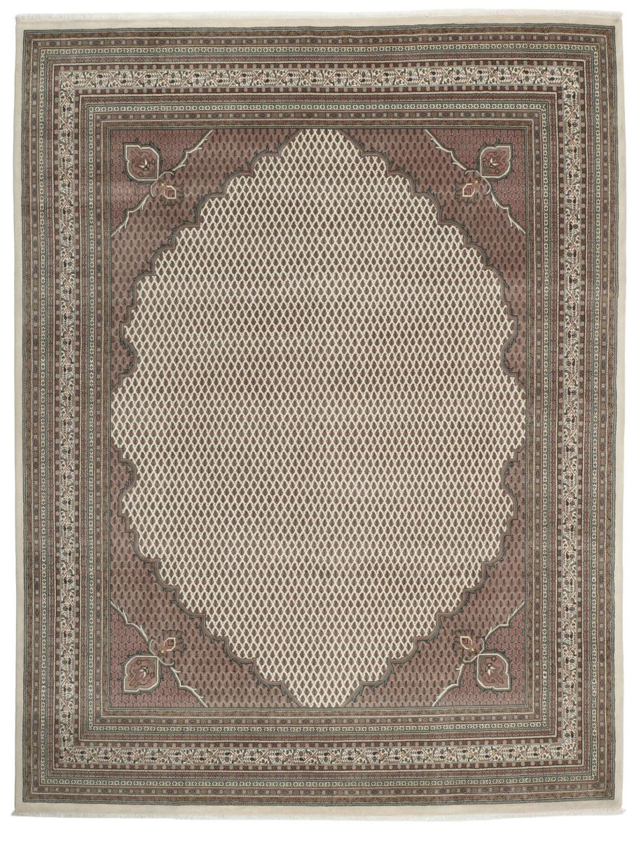 Ινδικό χαλί Bidjar Mir Corner 398x304 398x304, Περσικό χαλί Οι κόμποι έγιναν με το χέρι