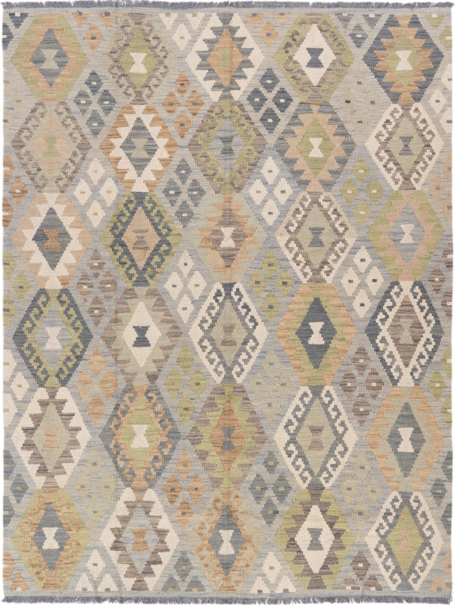 Tapis afghan Kilim Afghan 199x151 199x151, Tapis persan Tissé à la main