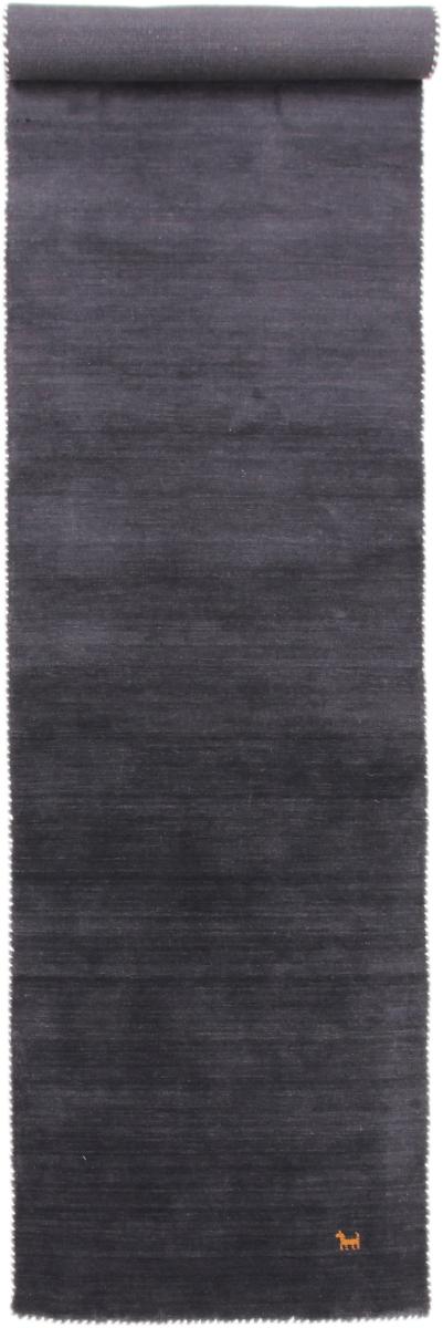 Indiai szőnyeg Loom Gabbeh Grey 601x84 601x84, Perzsa szőnyeg Loom kézzel csomózott