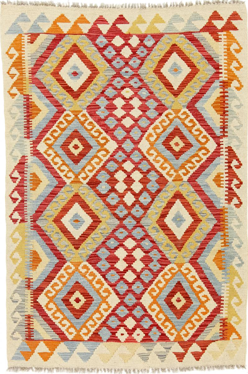 Tapete afegão Kilim Afegão 148x99 148x99, Tapete persa Tecido à mão