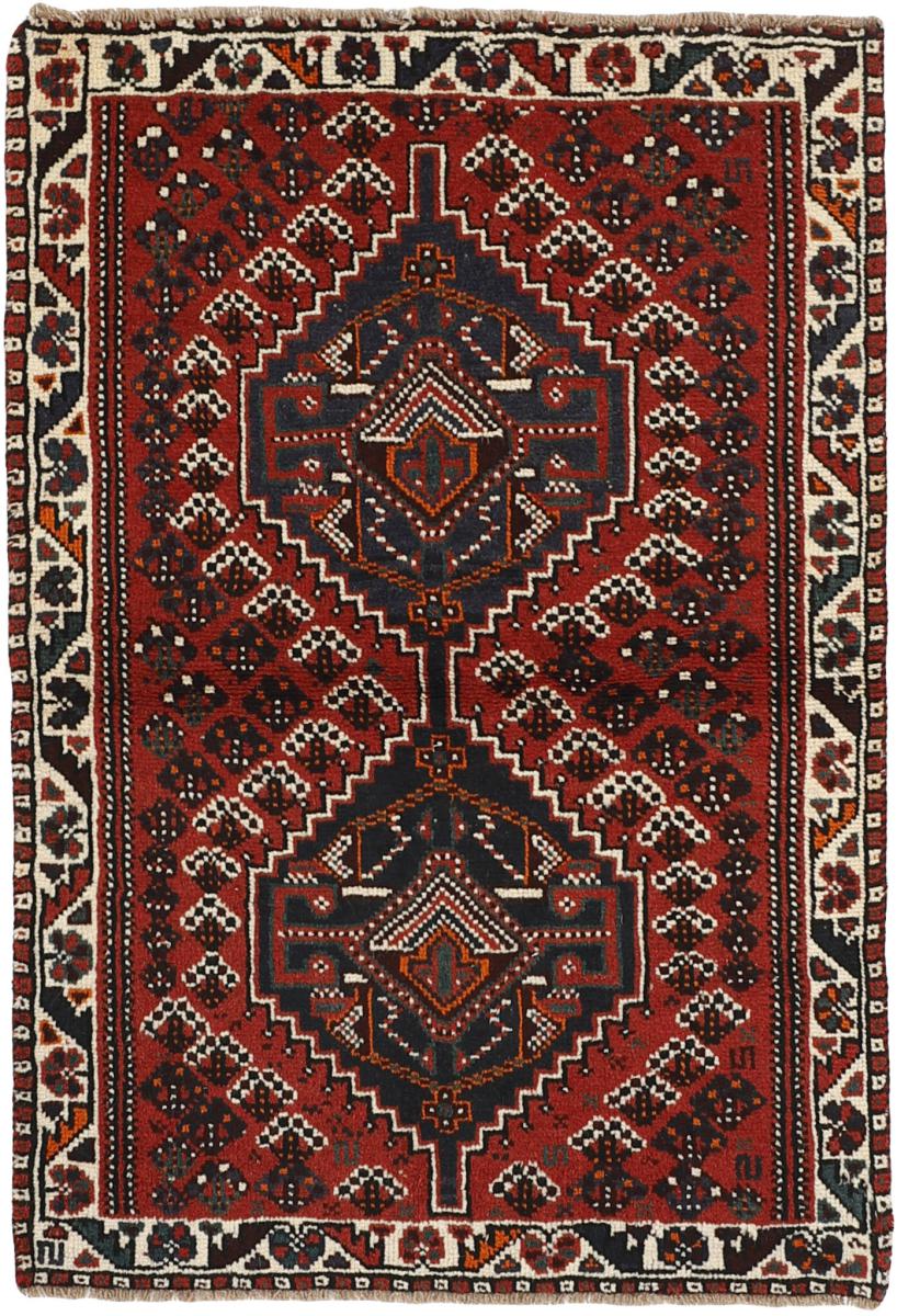 Persisk teppe Shiraz 143x96 143x96, Persisk teppe Håndknyttet