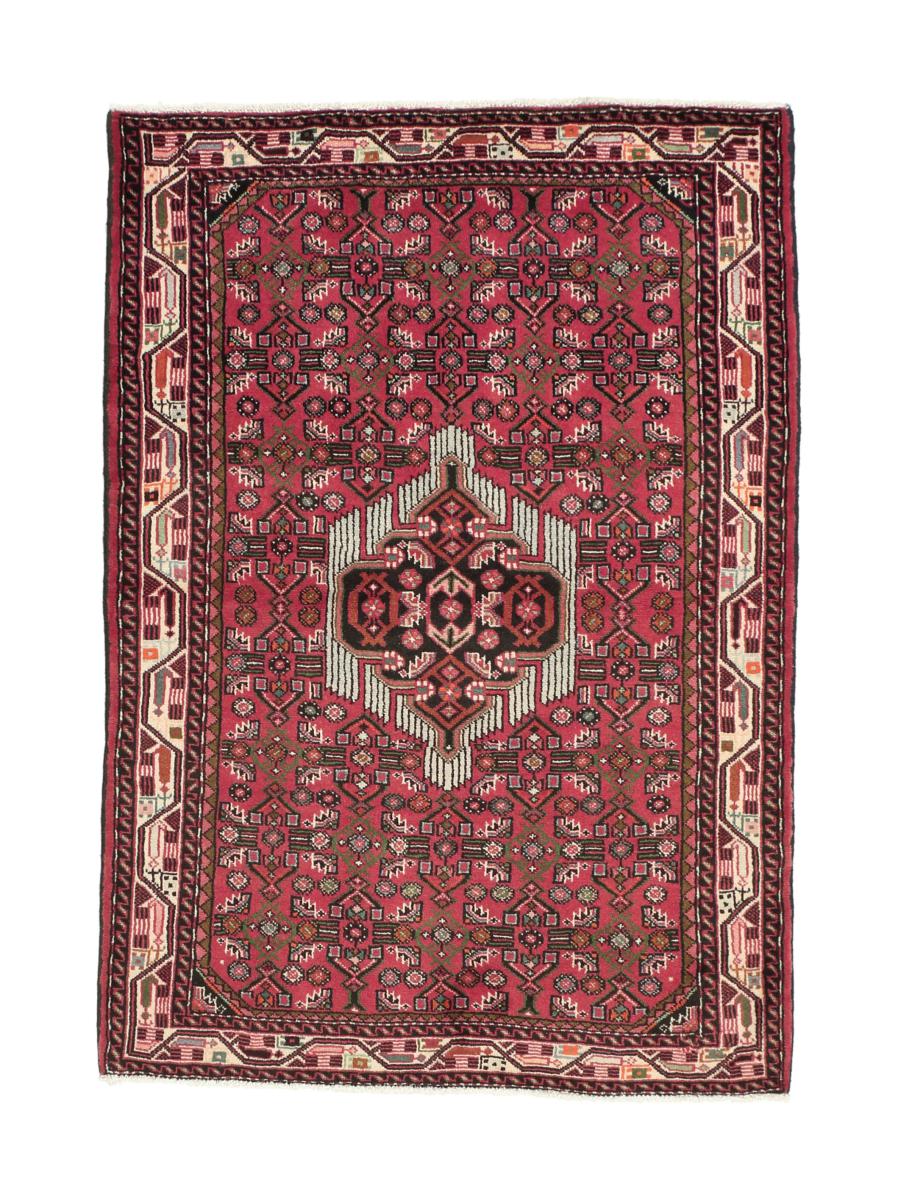 Tapis persan Hamadan 149x101 149x101, Tapis persan Noué à la main