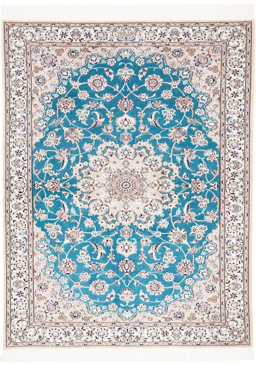 Persian Rug Nain 6La 146x108 146x108, Persian Rug Knotted by hand