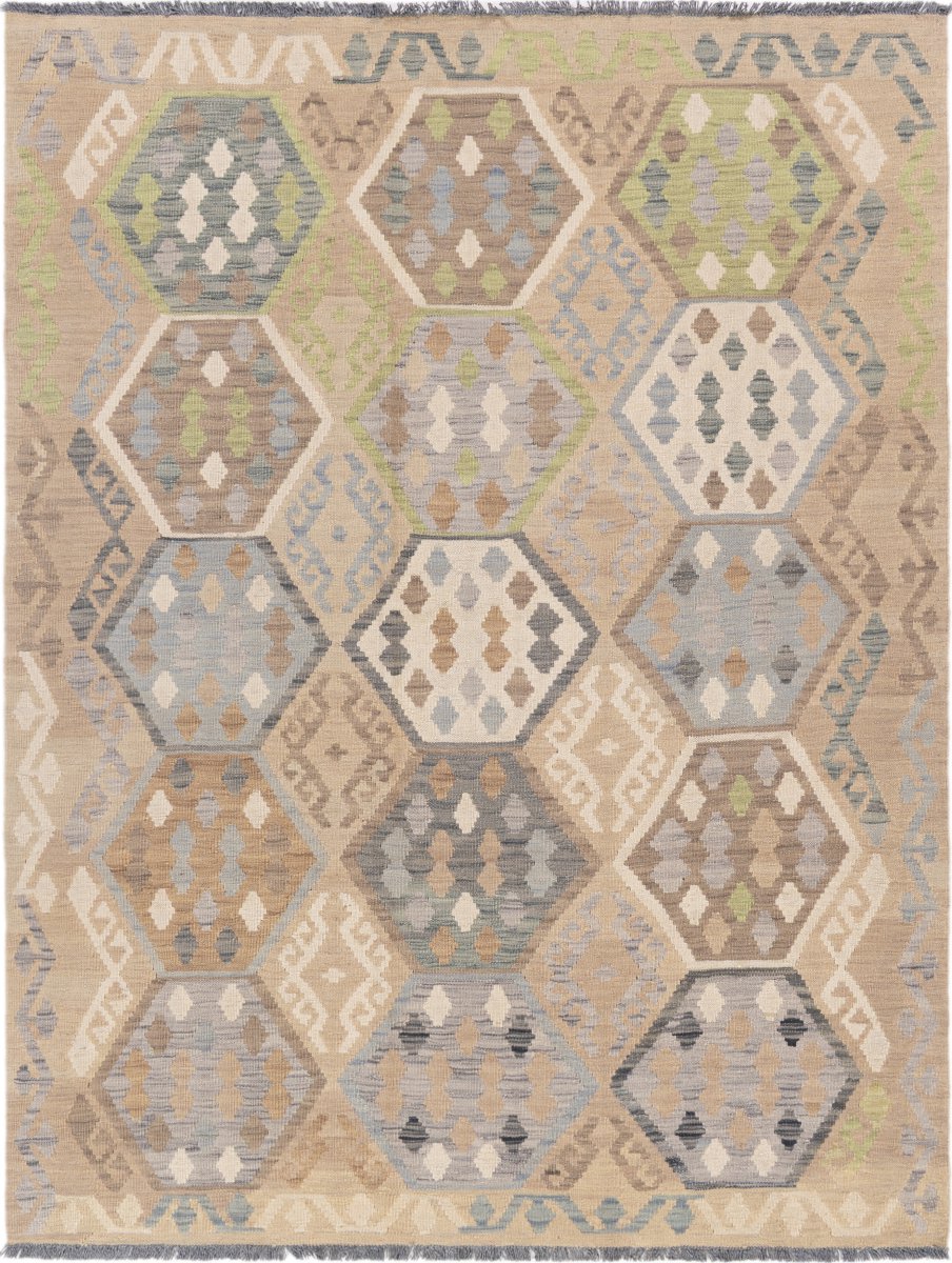Tapis afghan Kilim Afghan 201x151 201x151, Tapis persan Tissé à la main