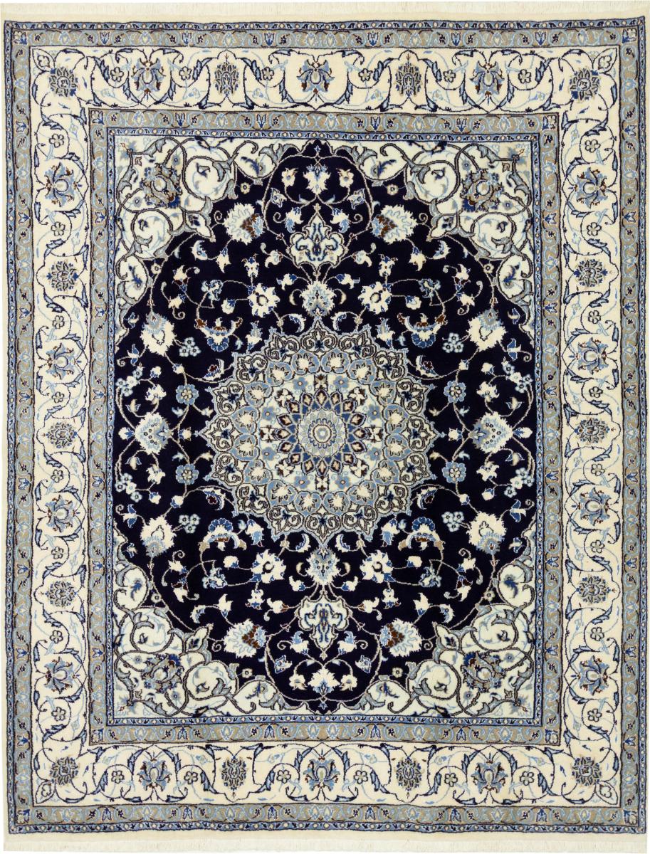 Tapis persan Naïn 244x194 244x194, Tapis persan Noué à la main