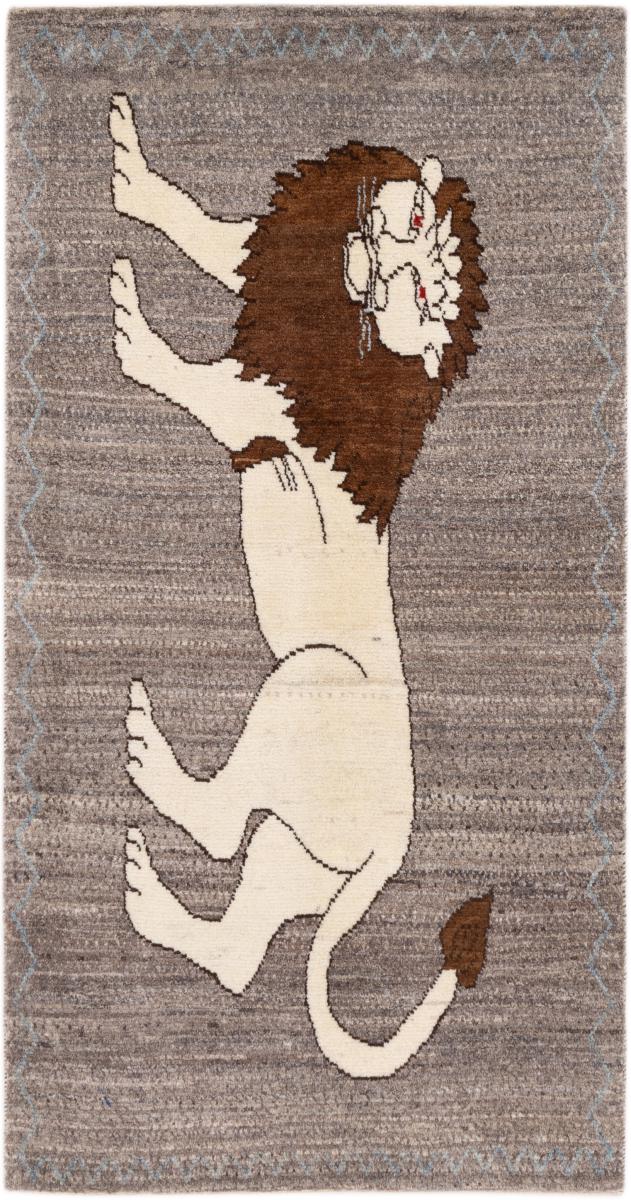 Persian Rug Gabbeh Nomad 141x71 141x71, Persian Rug Knotted by hand