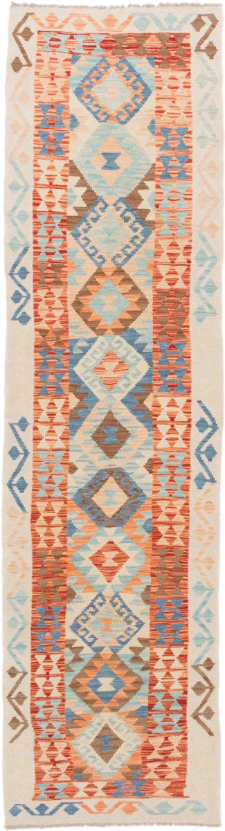 Afgán szőnyeg Kilim Afgán 306x82 306x82, Perzsa szőnyeg szőttesek