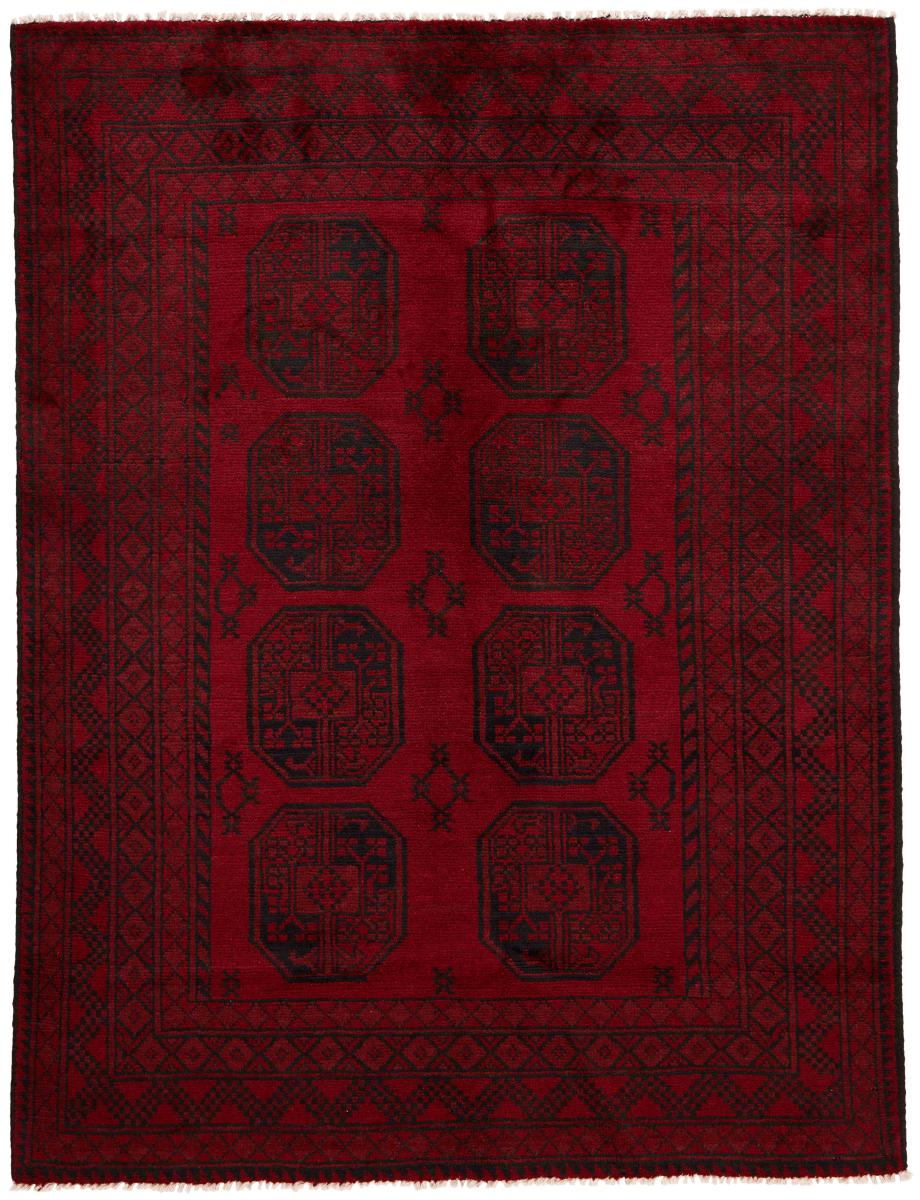 Tapete afegão Afegão Akhche 191x141 191x141, Tapete persa Atado à mão