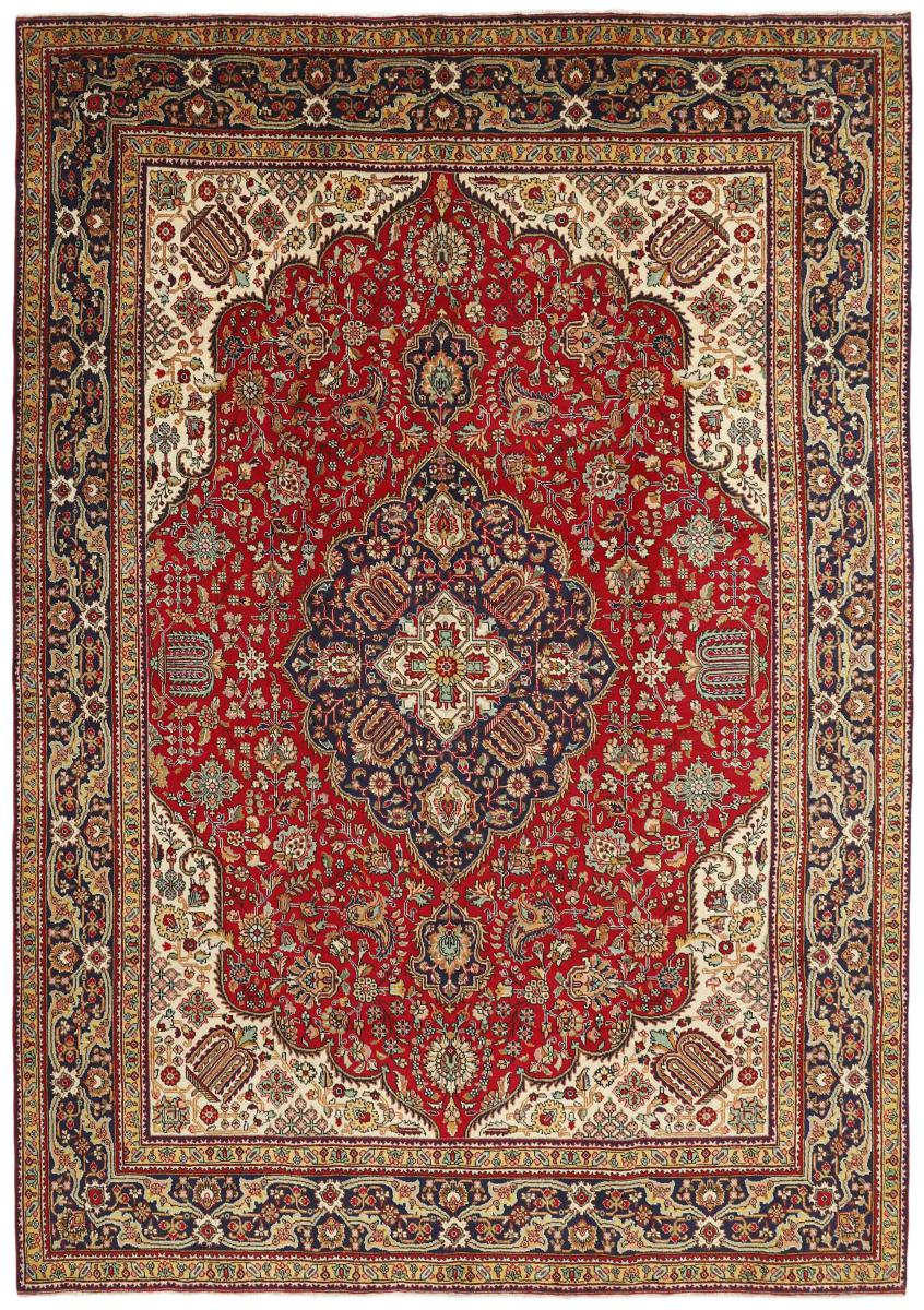 Tapete persa Tabriz 351x248 351x248, Tapete persa Atado à mão