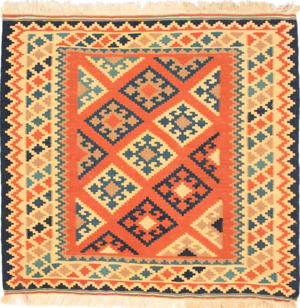 Tapete persa Kilim Fars 104x99 104x99, Tapete persa Tecido à mão