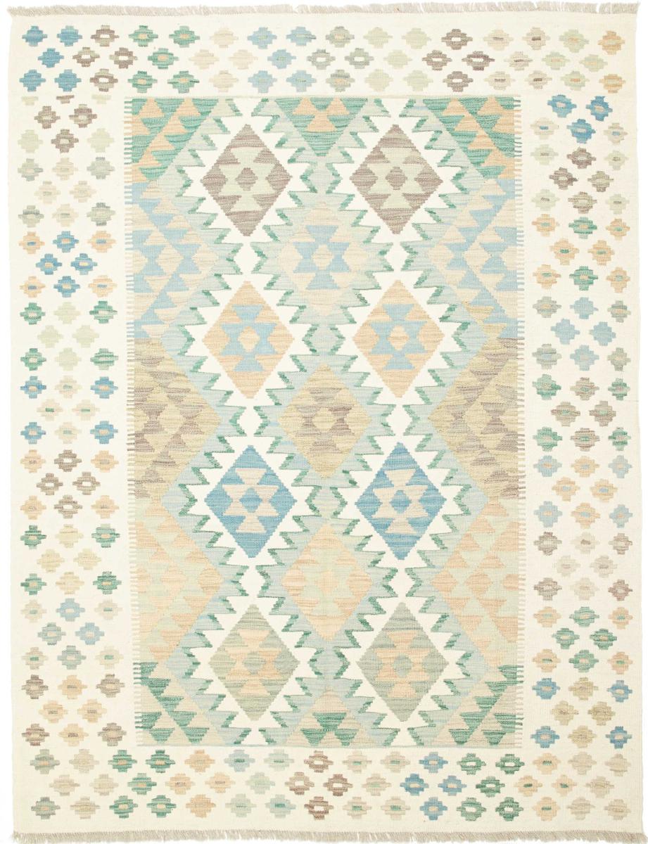 Tappeto Afgano Kilim  Afghan 195x149 195x149, Tappeto persiano Tessuto a mano
