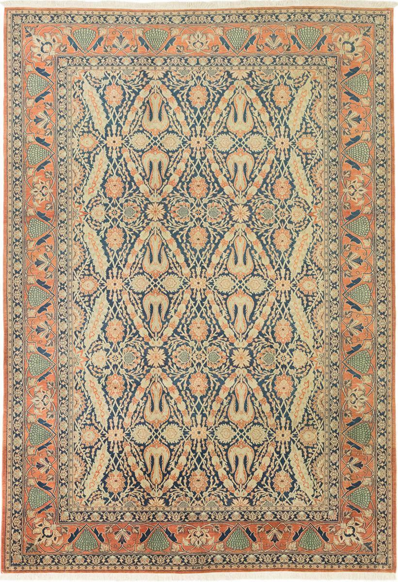 Alfombra persa Isfahán Semi Antiguo 296x197 296x197, Alfombra persa Anudado a mano