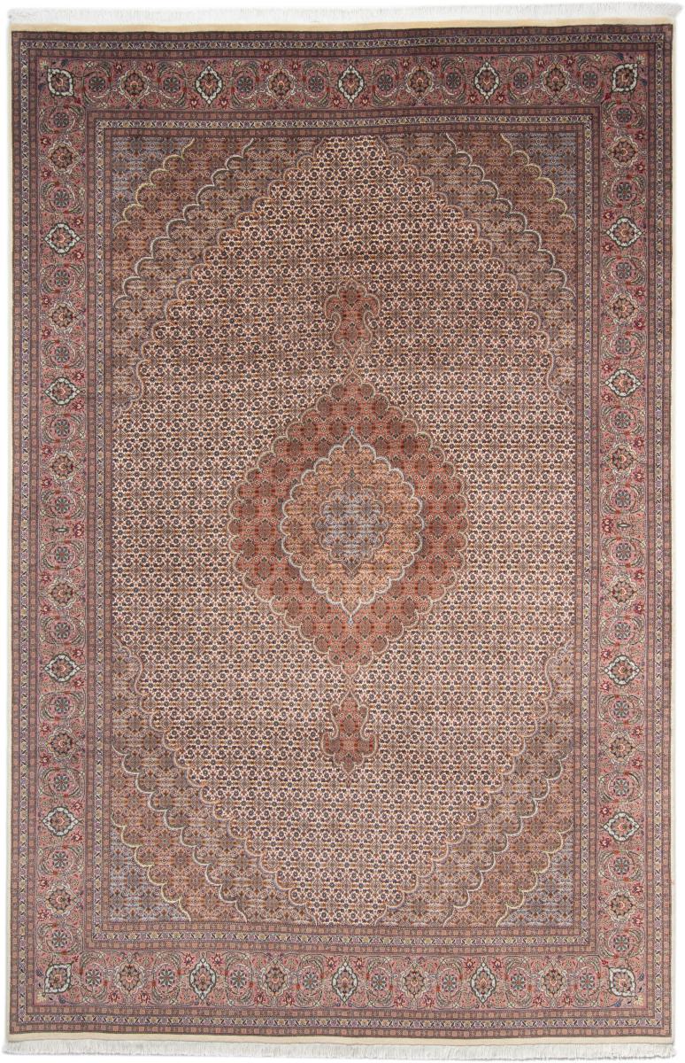 Tapete persa Tabriz 50Raj 306x198 306x198, Tapete persa Atado à mão