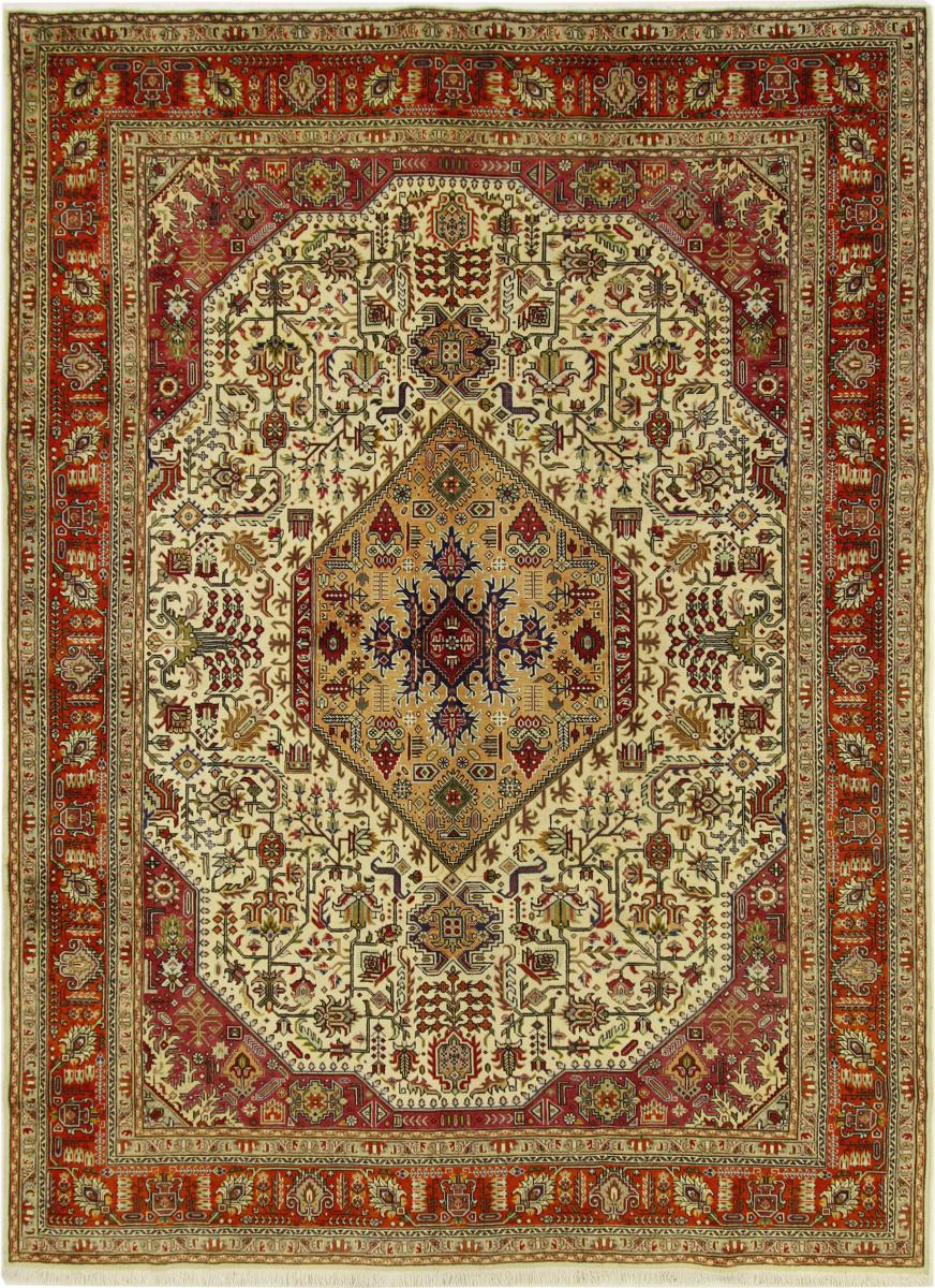 Alfombra persa Tabriz 343x251 343x251, Alfombra persa Anudado a mano