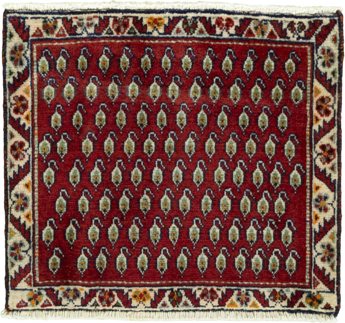 Persian Rug Shiraz 54x62 54x62, Persian Rug Knotted by hand