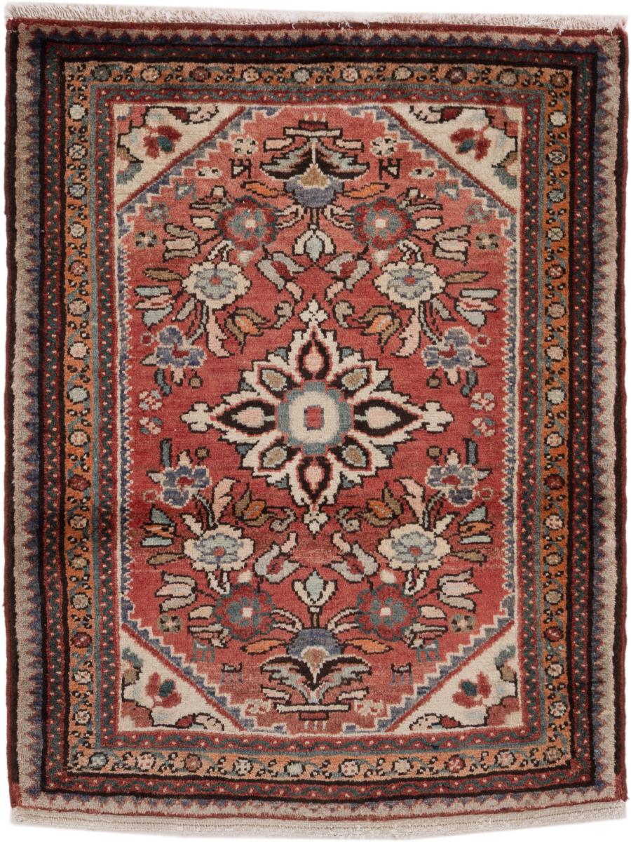 Persian Rug Hamadan 99x79 99x79, Persian Rug Knotted by hand
