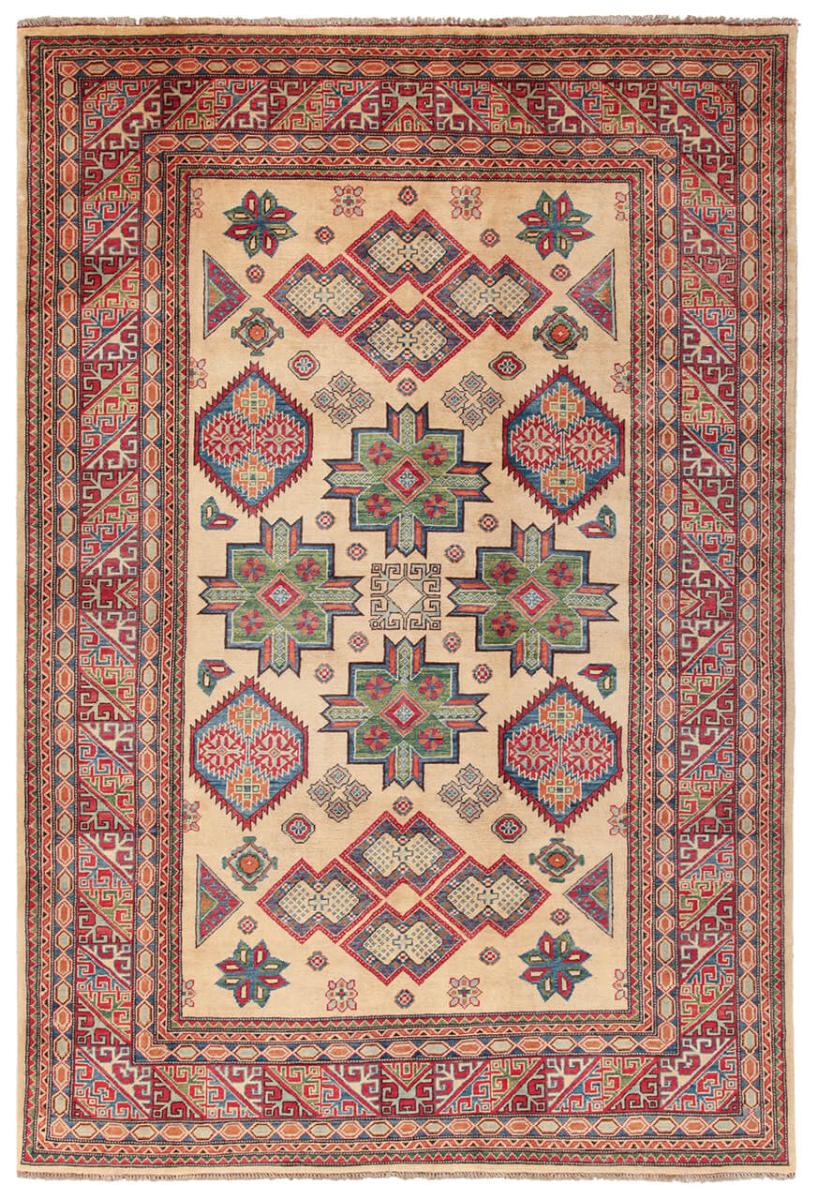 Afghanska mattan Kazak Ghazni 298x201 298x201, Persisk matta Knuten för hand