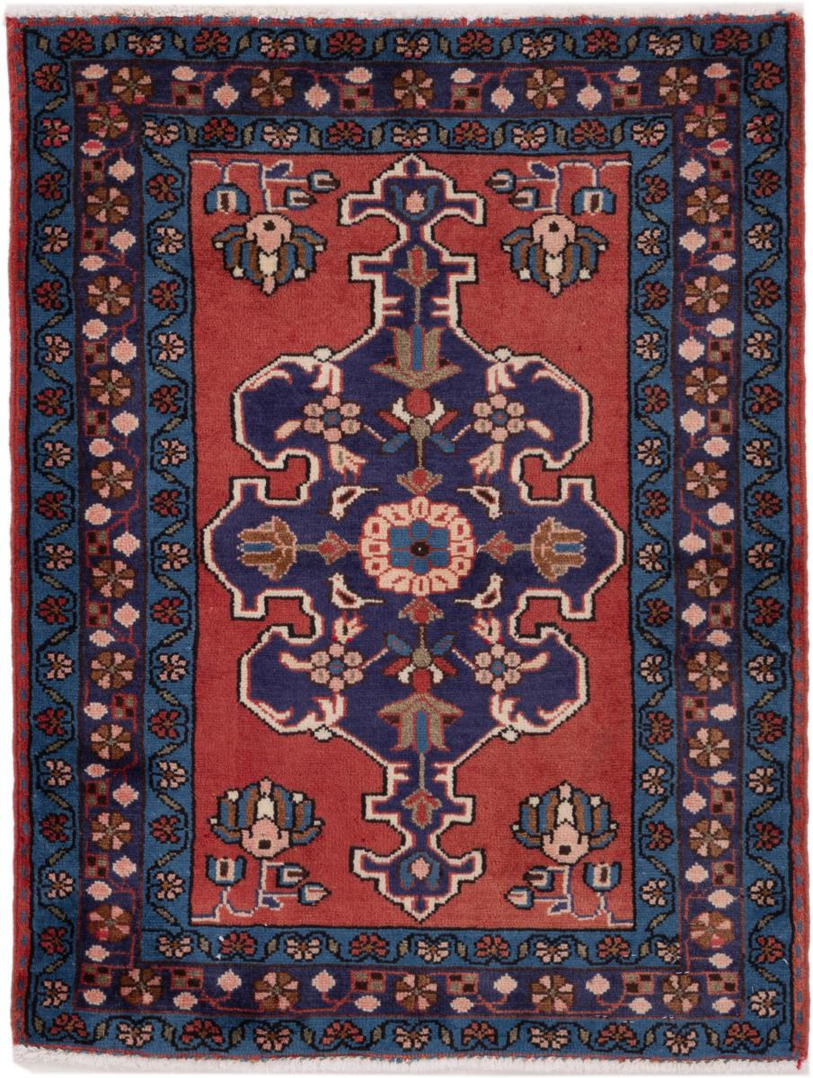 Tapis persan Hamadan 93x59 93x59, Tapis persan Noué à la main