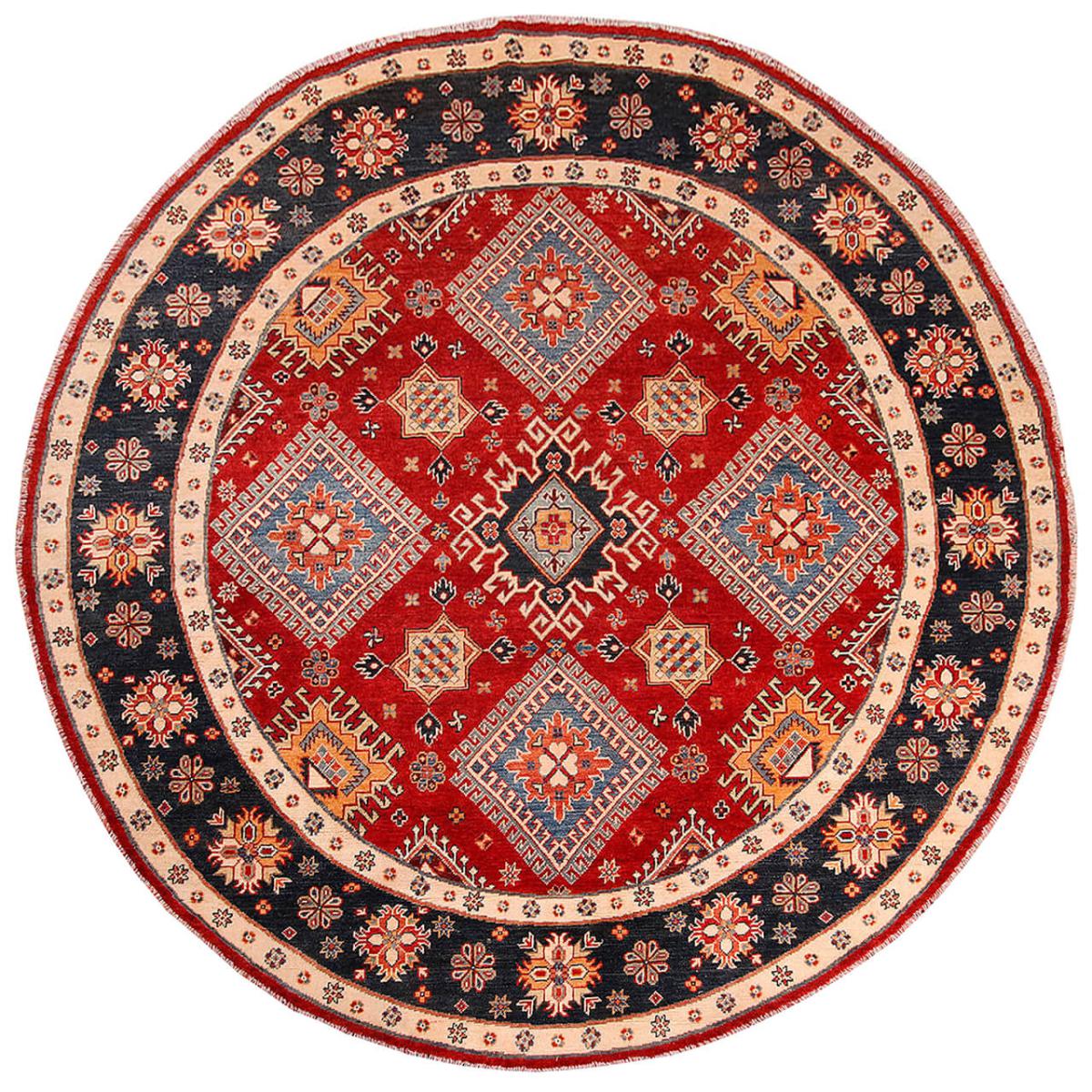 Afghanska mattan Kazak  Diyar 240x235 240x235, Persisk matta Knuten för hand