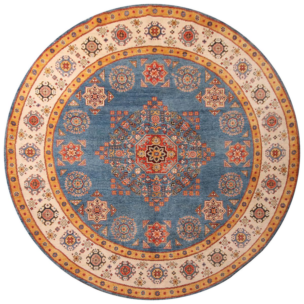 Afghanska mattan Kazak  Diyar 237x235 237x235, Persisk matta Knuten för hand