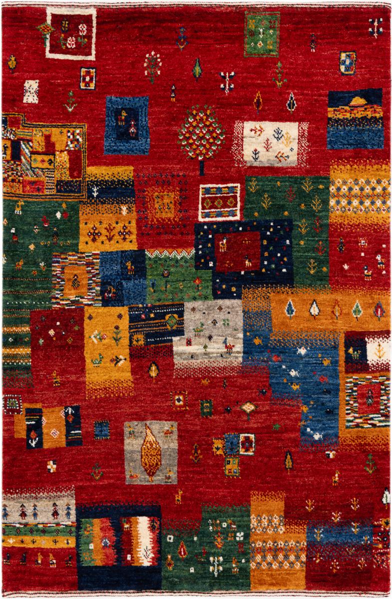 Perzisch tapijt Perzisch Gabbeh Loribaft Atelier 121x81 121x81, Perzisch tapijt Handgeknoopt