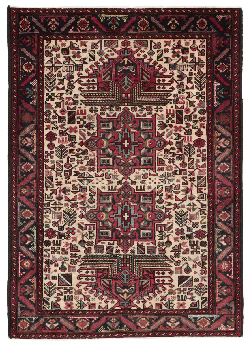 Tapis persan Meshkin 144x101 144x101, Tapis persan Noué à la main