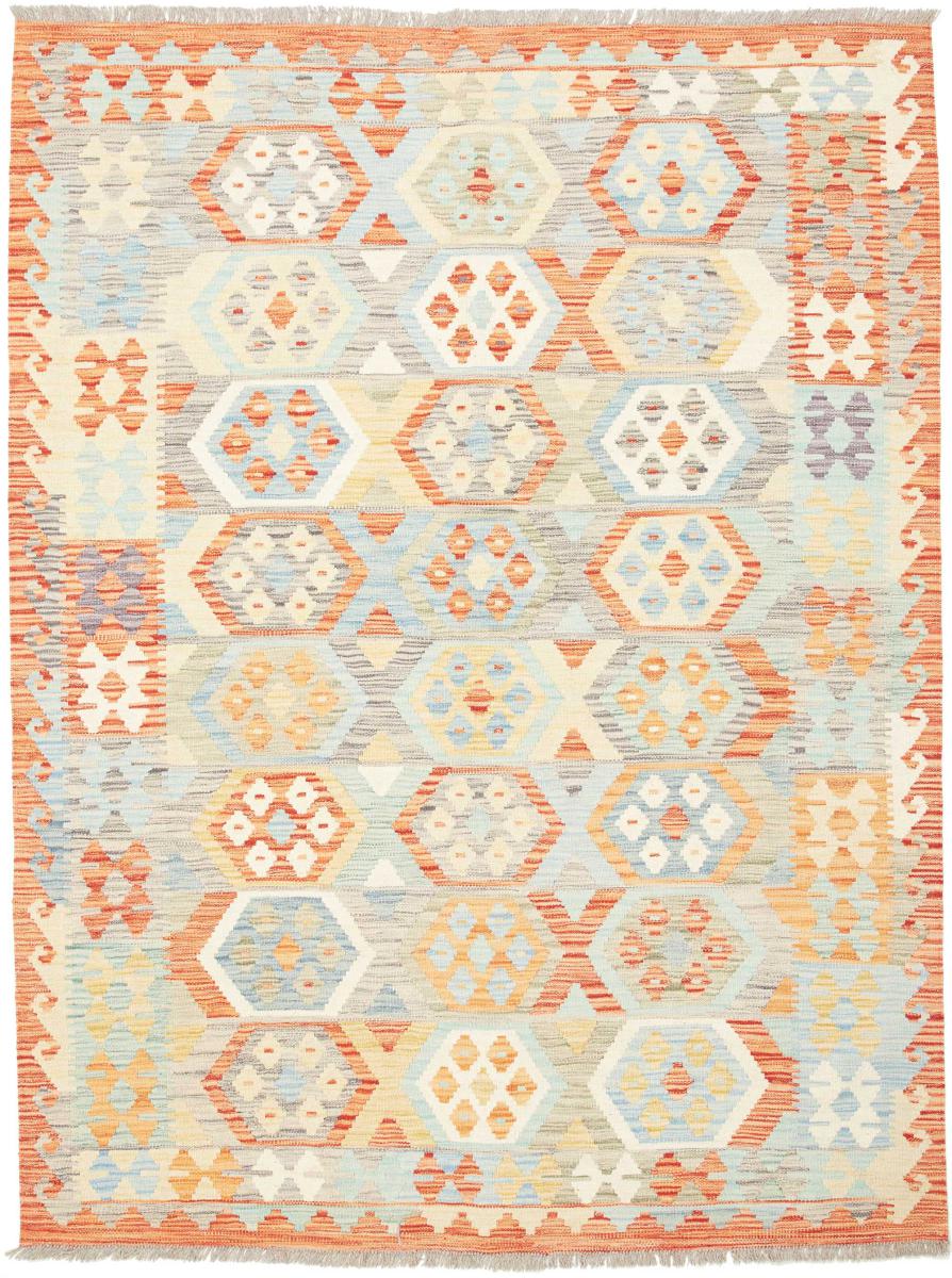 Tappeto Afgano Kilim  Afghan 200x152 200x152, Tappeto persiano Tessuto a mano