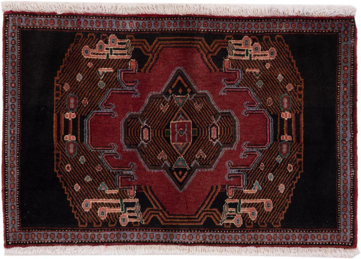 Tapis persan Hamadan 57x90 57x90, Tapis persan Noué à la main