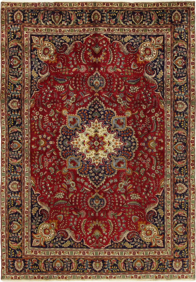 Alfombra persa Tabriz 344x236 344x236, Alfombra persa Anudado a mano