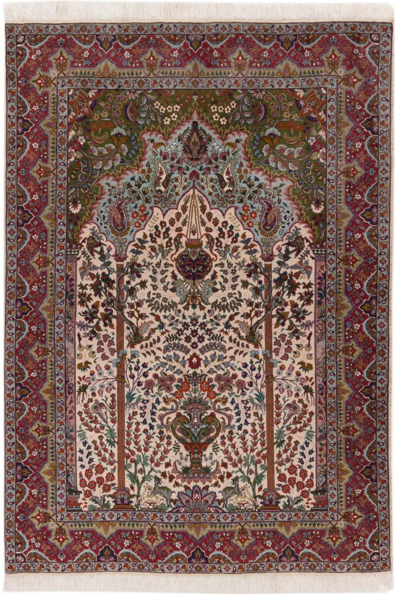 Tapete persa Tabriz 210x143 210x143, Tapete persa Atado à mão